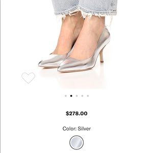 Diane Von Fusternberg leather pumps